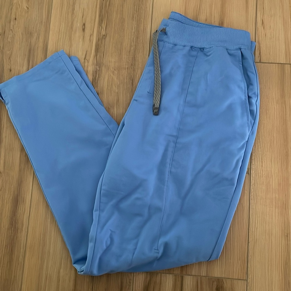 FABLETICS CEIL BLUE SCRUB PANTS
